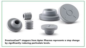 PremiumCoatTM stoppers from Aptar Pharma represents a step change by significantly reducing particulate levels.