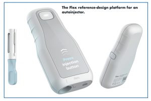 The Flex reference-design platform for an autoinjector.