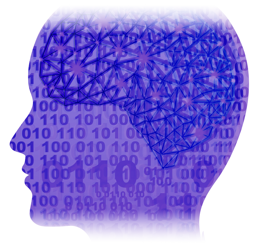 AI Head Illustration