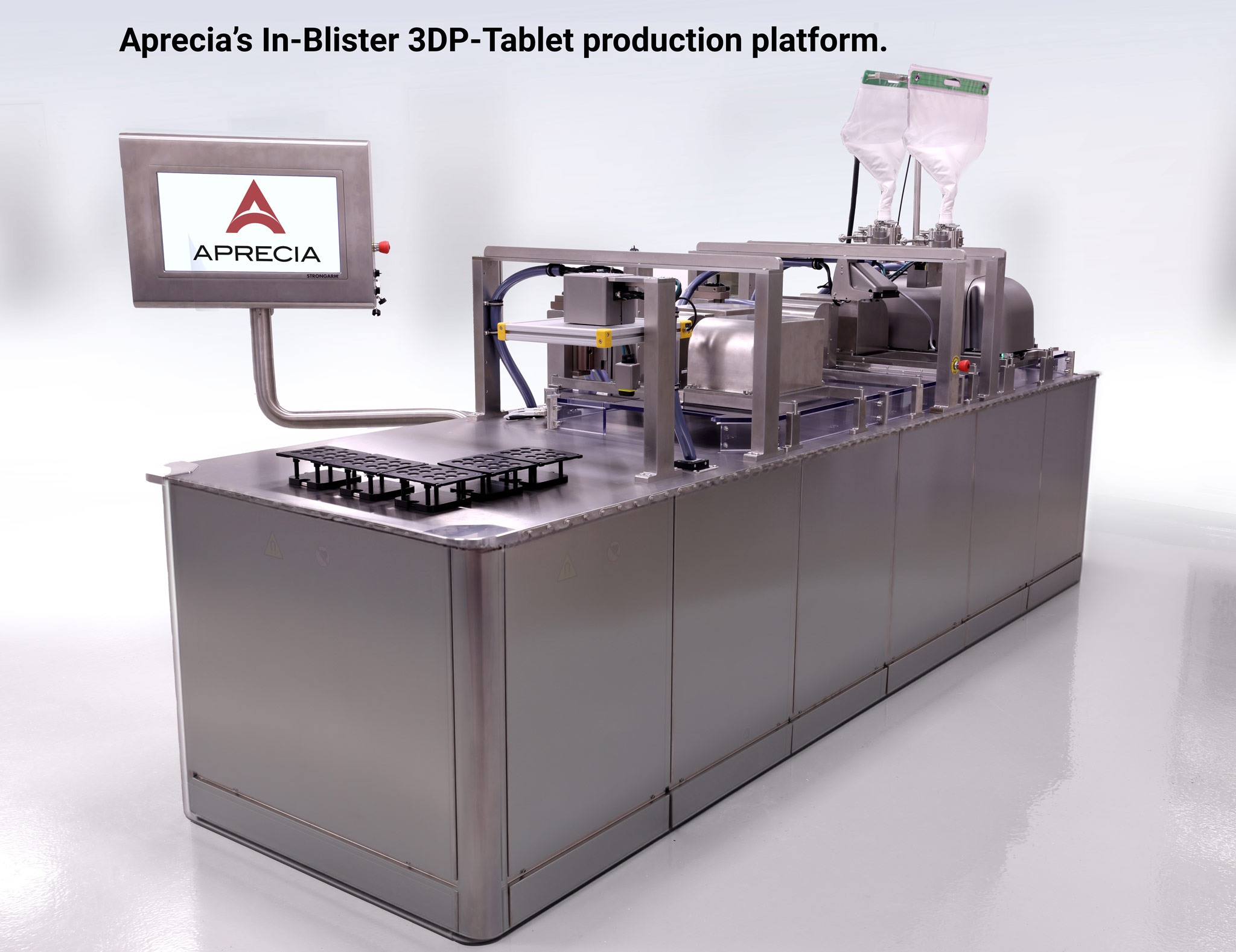 Aprecia’s In-Blister 3DP-Tablet production platform.